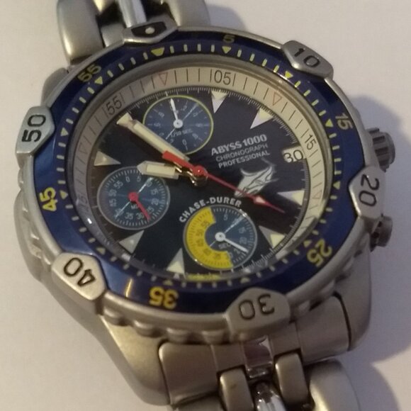 Chase-Durer Abyss 1000 Model 223-12334 Chronograph Watch - Picture 12 of 13